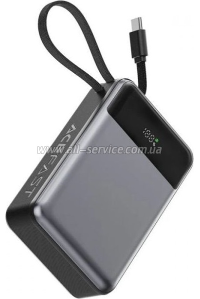   Acefast M21 20000mAh Black Gray (6974316283898)