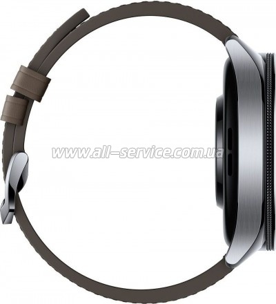 - Xiaomi Watch 2 Pro Bluetooth Silver Case with Brown Leather Strap (1006733)
