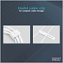 Дата кабель USB 2.0 AM to USB-C 2.0m 60W white Digitus (AK-300340-020-W) Дата кабель USB 2.0 AM to USB-C 2.0m 60W white Digitus (AK-300340-020-W)