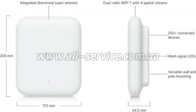   Wi-Fi Ubiquiti UniFi 7 Outdoor (U7-Outdoor)
