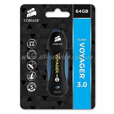 CORSAIR Voyager  64GB USB 3.0 (CMFVY3A-64GB)