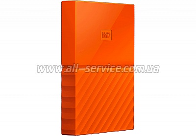  2TB WD My Passport 2.5" USB 3.0 Orange (WDBS4B0020BOR-WESN)