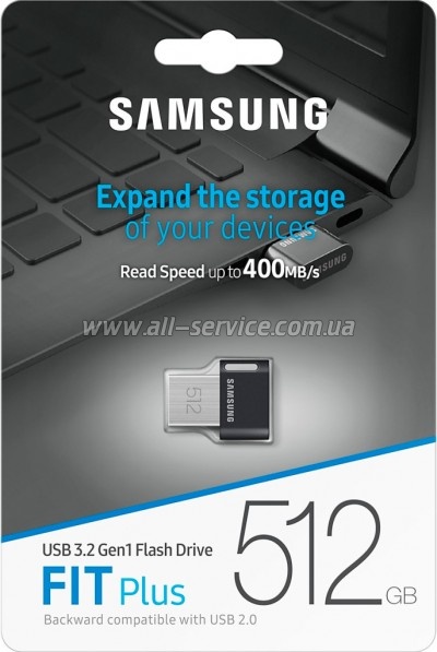������ Samsung 512GB Fit Plus USB 3.2 (MUF-512AB/APC)