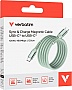 ���� ������ USB-C to USB-C 1.2m Magnetic 100W green Verbatim (31855)