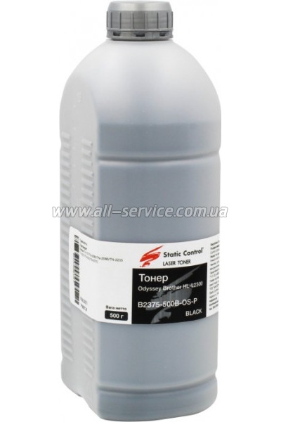 Тонер SCC Odyssey Brother HL-L2300 бутль 500г (B2375-500B-OS-P) Тонер SCC Odyssey Brother HL-L2300 бутль 500г (B2375-500B-OS-P)