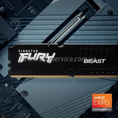     DDR5 16GB (2x8GB) 5600 MHz Beast Kingston Fury (ex.HyperX) (KF556C36BBEK2-16)
