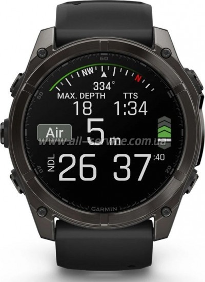 - Garmin fenix 8 51mm,AMOLED,Saph,CrbnGryTi/Blk,Blk/PebbleGryBnd (010-02905-21)